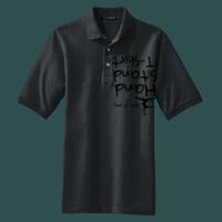 Heavyweight Cotton Pique Polo with Pocket Thumbnail