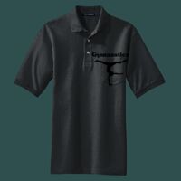 Heavyweight Cotton Pique Polo with Pocket Thumbnail