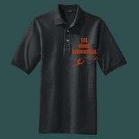 Heavyweight Cotton Pique Polo with Pocket Thumbnail