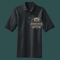 Heavyweight Cotton Pique Polo with Pocket Thumbnail