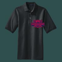 Heavyweight Cotton Pique Polo with Pocket Thumbnail