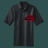 Heavyweight Cotton Pique Polo with Pocket Thumbnail