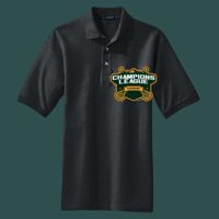 Heavyweight Cotton Pique Polo with Pocket Thumbnail