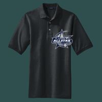 Heavyweight Cotton Pique Polo with Pocket Thumbnail