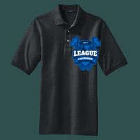 Heavyweight Cotton Pique Polo with Pocket Thumbnail