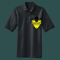 Heavyweight Cotton Pique Polo with Pocket Thumbnail