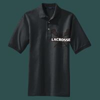 Heavyweight Cotton Pique Polo with Pocket Thumbnail