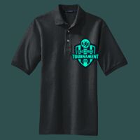 Heavyweight Cotton Pique Polo with Pocket Thumbnail
