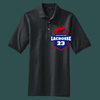 Heavyweight Cotton Pique Polo with Pocket Thumbnail