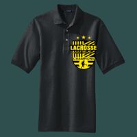 Heavyweight Cotton Pique Polo with Pocket Thumbnail
