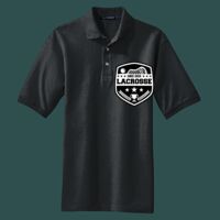 Heavyweight Cotton Pique Polo with Pocket Thumbnail