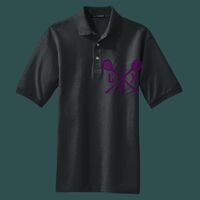 Heavyweight Cotton Pique Polo with Pocket Thumbnail