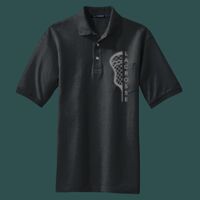 Heavyweight Cotton Pique Polo with Pocket Thumbnail