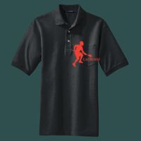 Heavyweight Cotton Pique Polo with Pocket Thumbnail