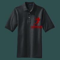 Heavyweight Cotton Pique Polo with Pocket Thumbnail