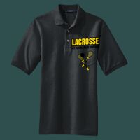 Heavyweight Cotton Pique Polo with Pocket Thumbnail