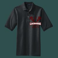 Heavyweight Cotton Pique Polo with Pocket Thumbnail