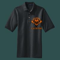 Heavyweight Cotton Pique Polo with Pocket Thumbnail