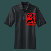 Heavyweight Cotton Pique Polo with Pocket Thumbnail