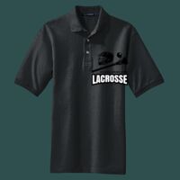 Heavyweight Cotton Pique Polo with Pocket Thumbnail