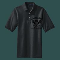 Heavyweight Cotton Pique Polo with Pocket Thumbnail