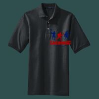 Heavyweight Cotton Pique Polo with Pocket Thumbnail