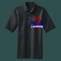 Heavyweight Cotton Pique Polo with Pocket Thumbnail