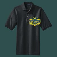 Heavyweight Cotton Pique Polo with Pocket Thumbnail