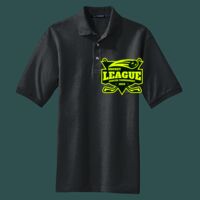 Heavyweight Cotton Pique Polo with Pocket Thumbnail