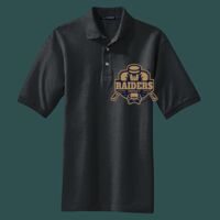 Heavyweight Cotton Pique Polo with Pocket Thumbnail