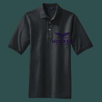 Heavyweight Cotton Pique Polo with Pocket Thumbnail