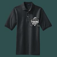 Heavyweight Cotton Pique Polo with Pocket Thumbnail