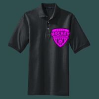 Heavyweight Cotton Pique Polo with Pocket Thumbnail