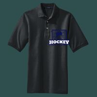 Heavyweight Cotton Pique Polo with Pocket Thumbnail