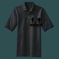 Heavyweight Cotton Pique Polo with Pocket Thumbnail