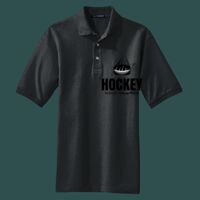 Heavyweight Cotton Pique Polo with Pocket Thumbnail