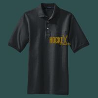 Heavyweight Cotton Pique Polo with Pocket Thumbnail