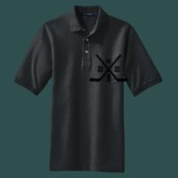 Heavyweight Cotton Pique Polo with Pocket Thumbnail