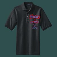 Heavyweight Cotton Pique Polo with Pocket Thumbnail