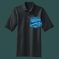 Heavyweight Cotton Pique Polo with Pocket Thumbnail