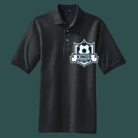Heavyweight Cotton Pique Polo with Pocket Thumbnail