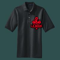 Heavyweight Cotton Pique Polo with Pocket Thumbnail