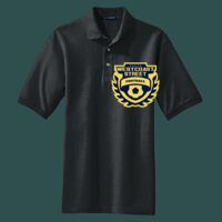 Heavyweight Cotton Pique Polo with Pocket Thumbnail