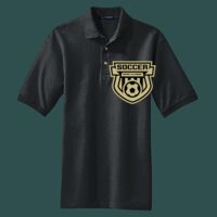 Heavyweight Cotton Pique Polo with Pocket Thumbnail