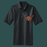 Heavyweight Cotton Pique Polo with Pocket Thumbnail
