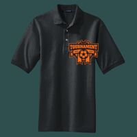 Heavyweight Cotton Pique Polo with Pocket Thumbnail