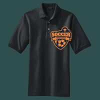 Heavyweight Cotton Pique Polo with Pocket Thumbnail