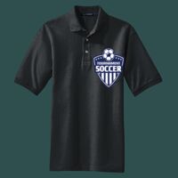 Heavyweight Cotton Pique Polo with Pocket Thumbnail