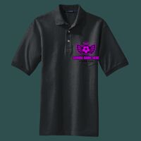 Heavyweight Cotton Pique Polo with Pocket Thumbnail