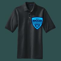 Heavyweight Cotton Pique Polo with Pocket Thumbnail